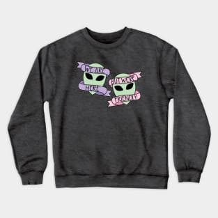 Friendly Aliens Crewneck Sweatshirt